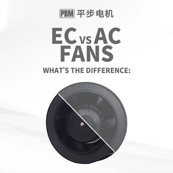 Exploring the Efficiency Advantages of EC Motors over AC Motors